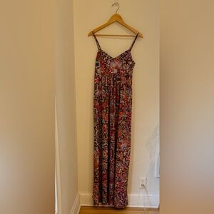 FELICITY & COCO Women’s Bright Colorful Abstract Party Maxi Dress Nordstroms SM